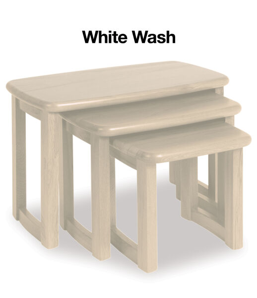 Casino Nest of 3 Tables - Ash