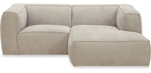 Cassia Mini Fabric Sofa RHF Chaise 
