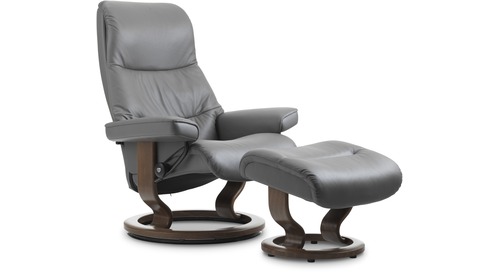 Stressless® View Leather Recliner - Classic Base