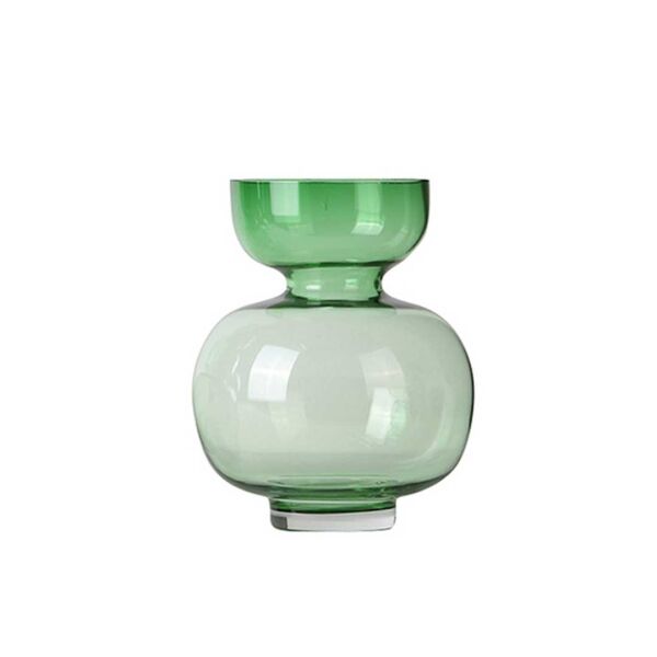 Green Globe Vase - Wide