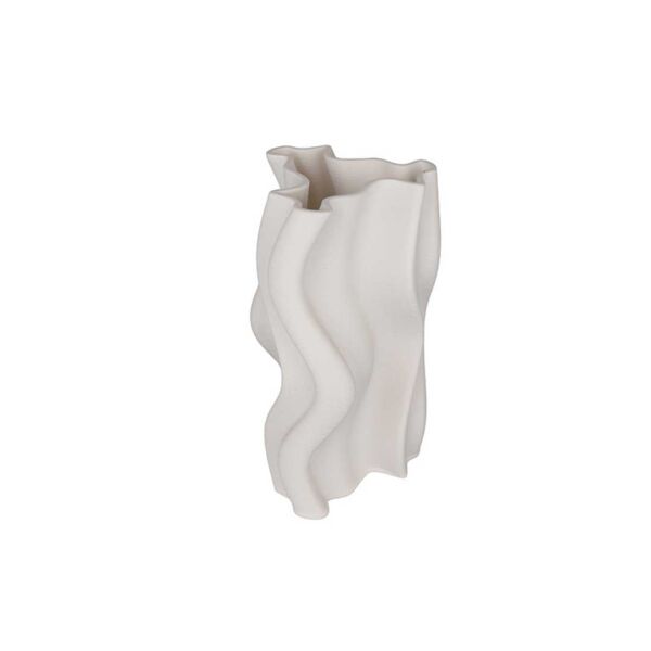 Arti White 3D Ceramic Vase - Small