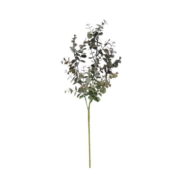 Silver Dollar Eucalyptus Spray Dusty Rose Grey - 65cm