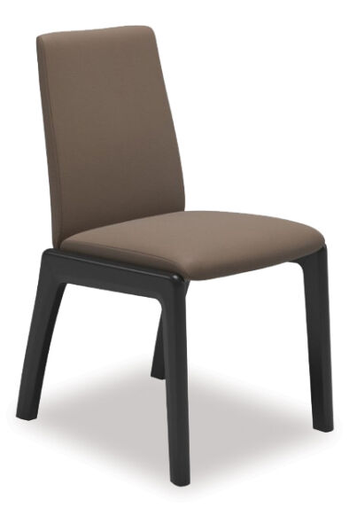  Stressless&reg; Dining Chair - Laurel Low Back D200 Black Leg