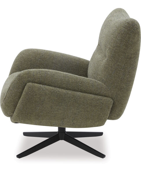 Aurora Swivel Chair w Footstool 