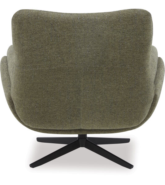 Aurora Swivel Chair w Footstool 