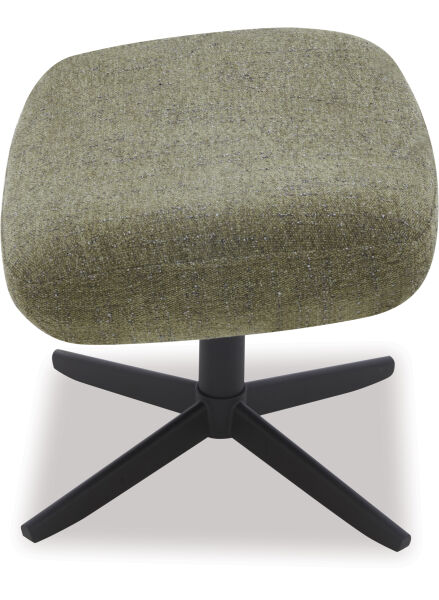 Aurora Swivel Chair w Footstool 