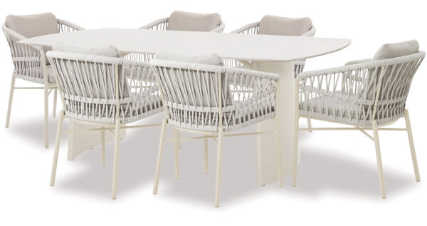 Lennox 7pc Dining Setting 