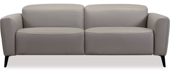 Nina 2.5 Seater Recliner Sofa &ndash; Ash Grey Leather  