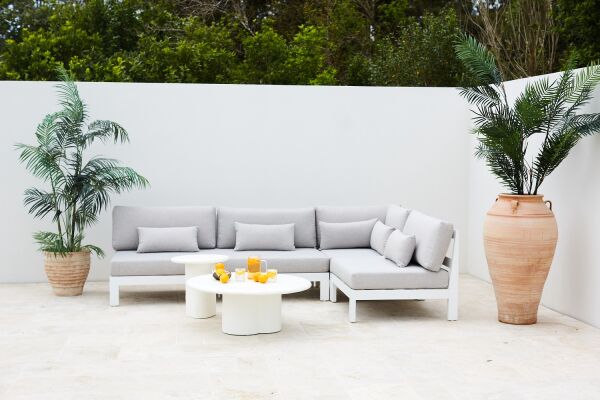 Palm Cove 4-pce Outdoor Modular Lounge Suite - Large