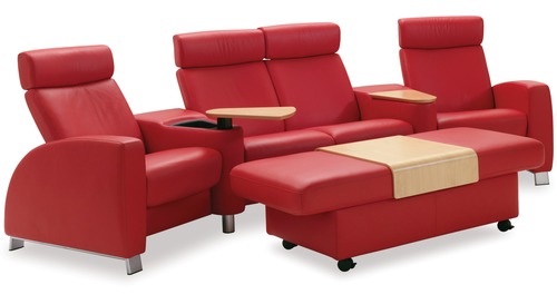 Stressless Leather Sofas Indoor Furniture Danske Mï ½bler New Stressless Arion Home Cinema Sc121