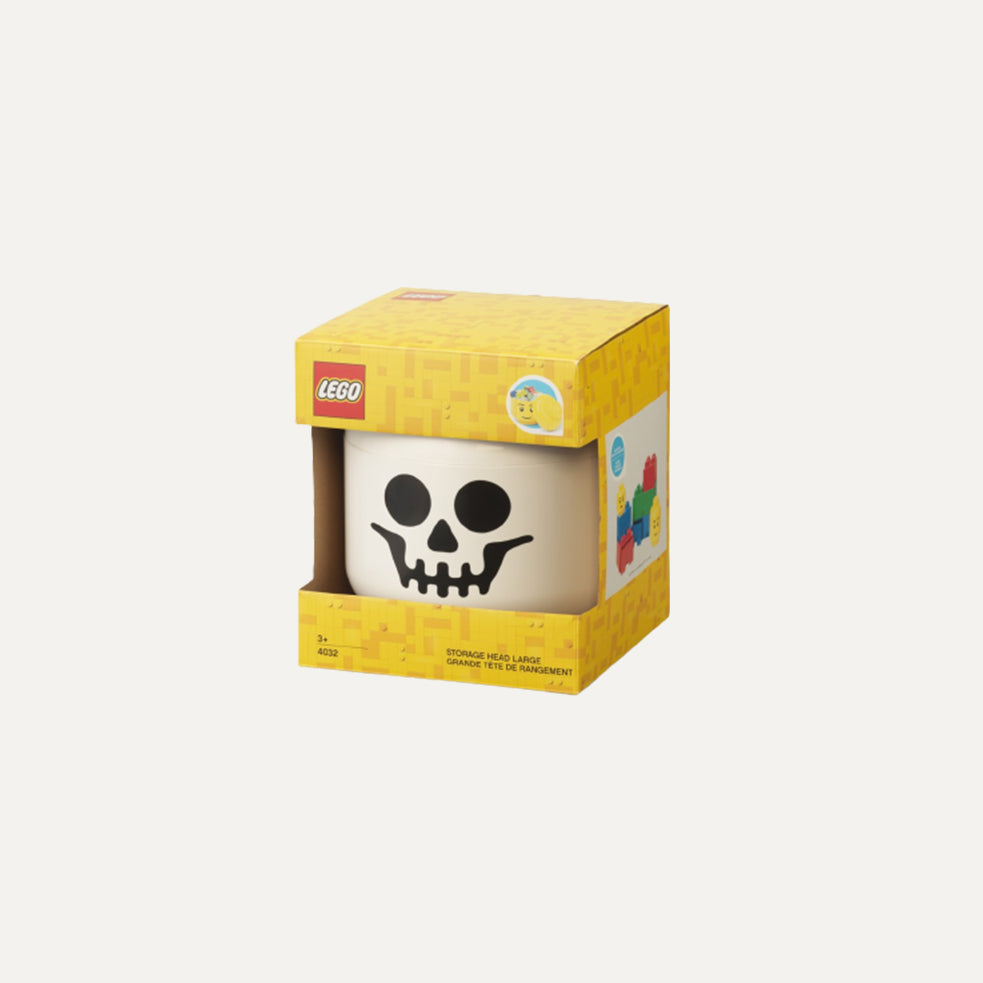 Lego skeleton head online