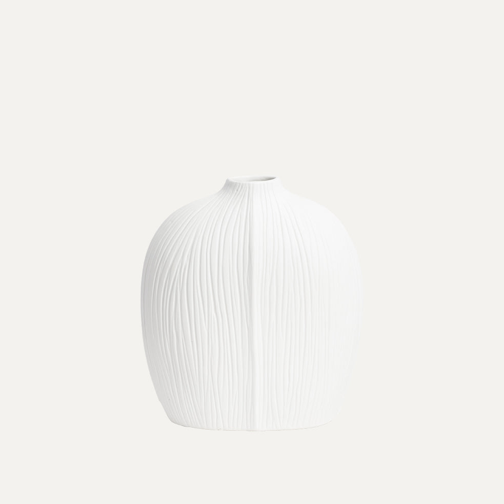 Alvi Vase - Medium White