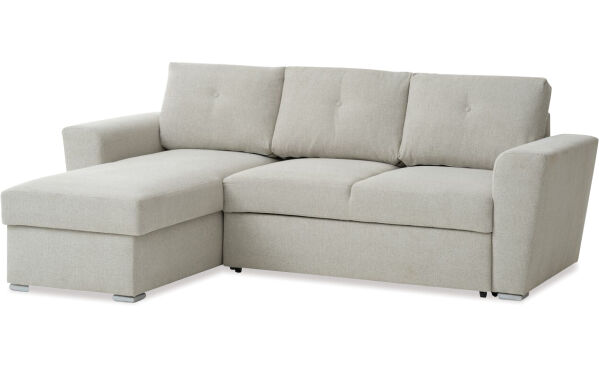 Oxford Sofa Bed with Storage Chaise LHF 