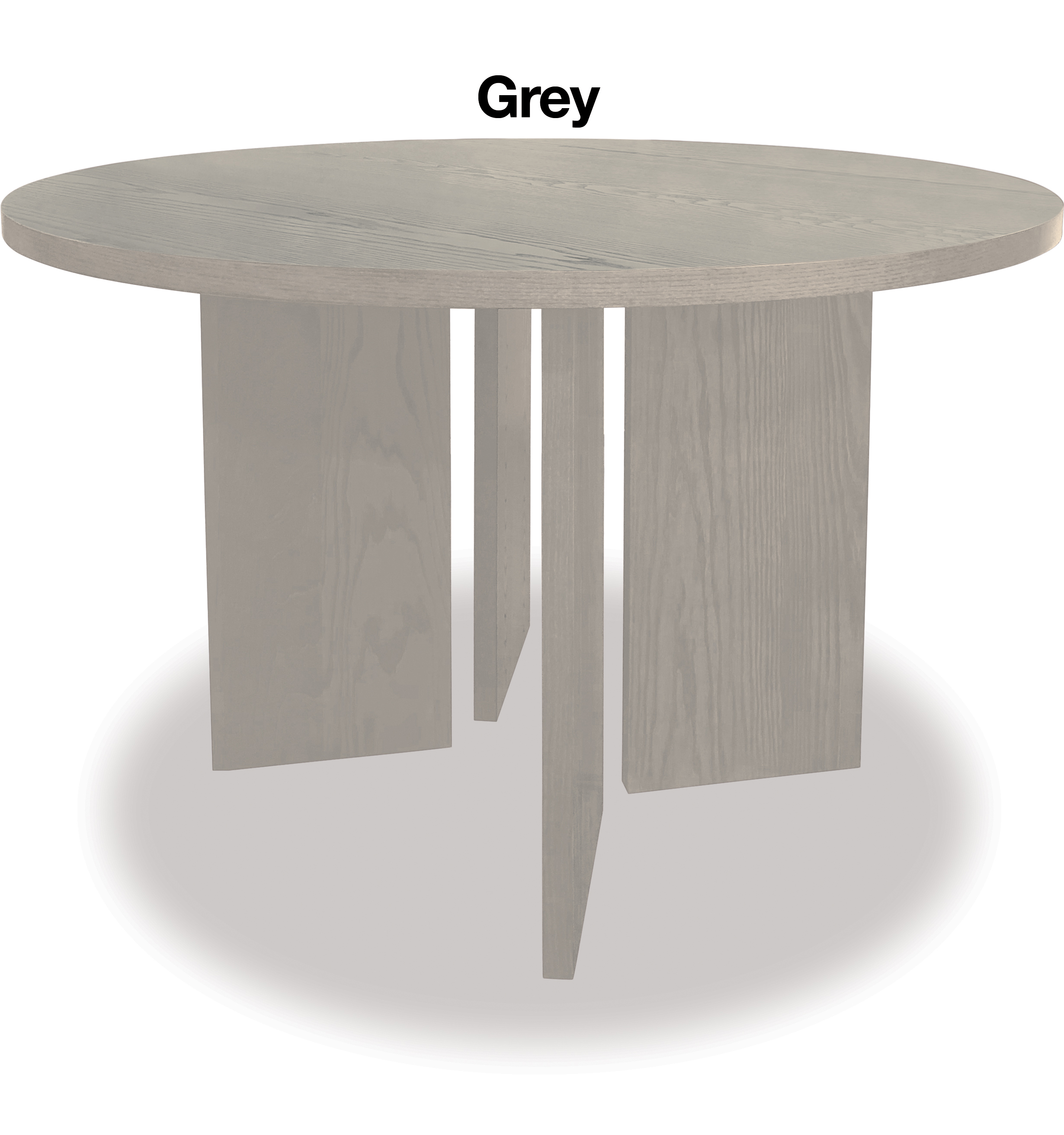 Connect Round Dining Table Plinth Base - Danske Mobler Furniture