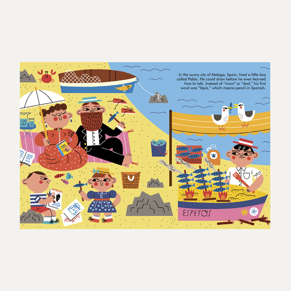 Libro 'Pablo Picasso: Little People, Big Dreams' - Biografia Per Bambini, Edizione Illustrata