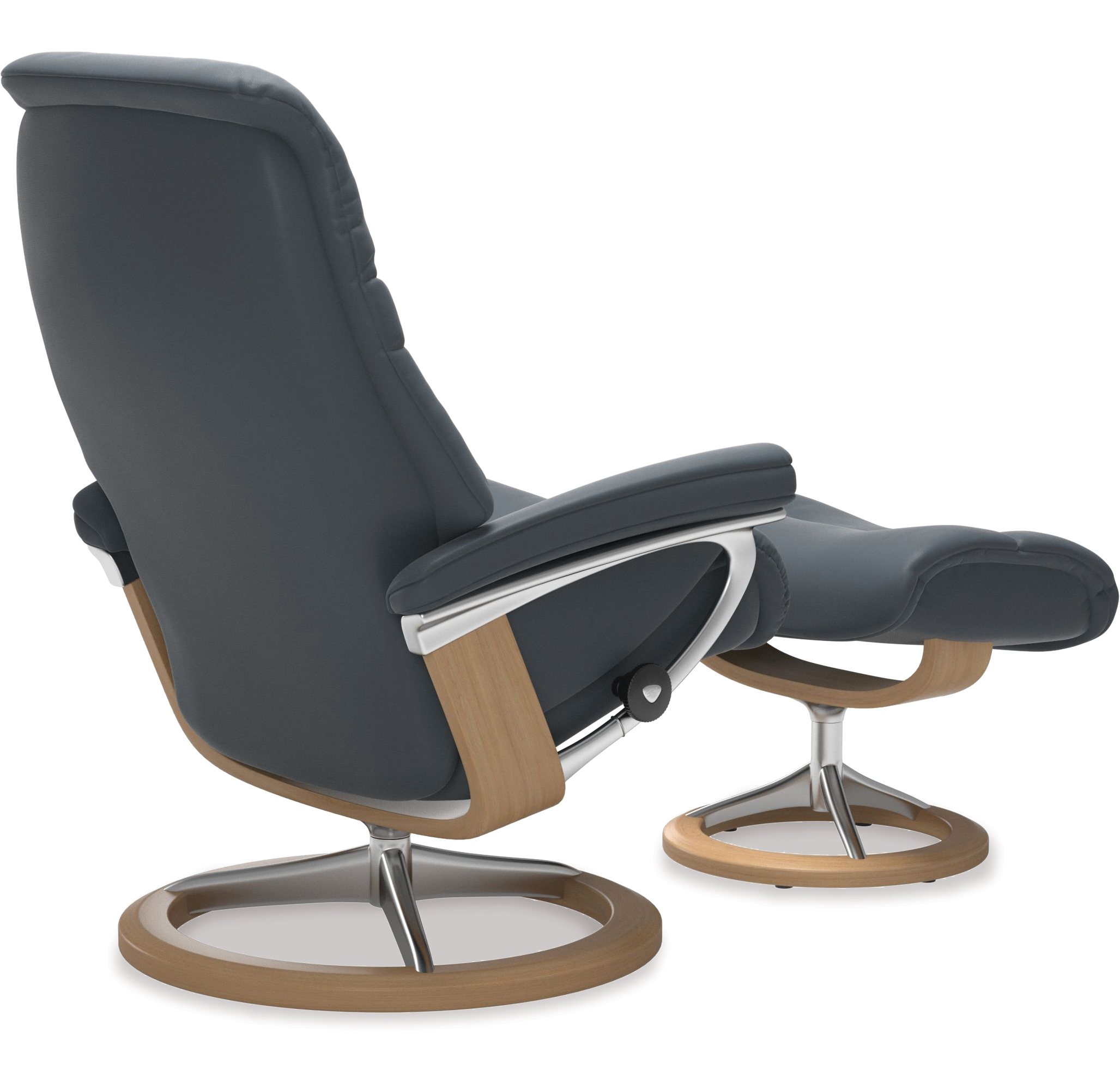 Stressless® Sunrise Medium Leather Recliner Danske Mobler Furniture