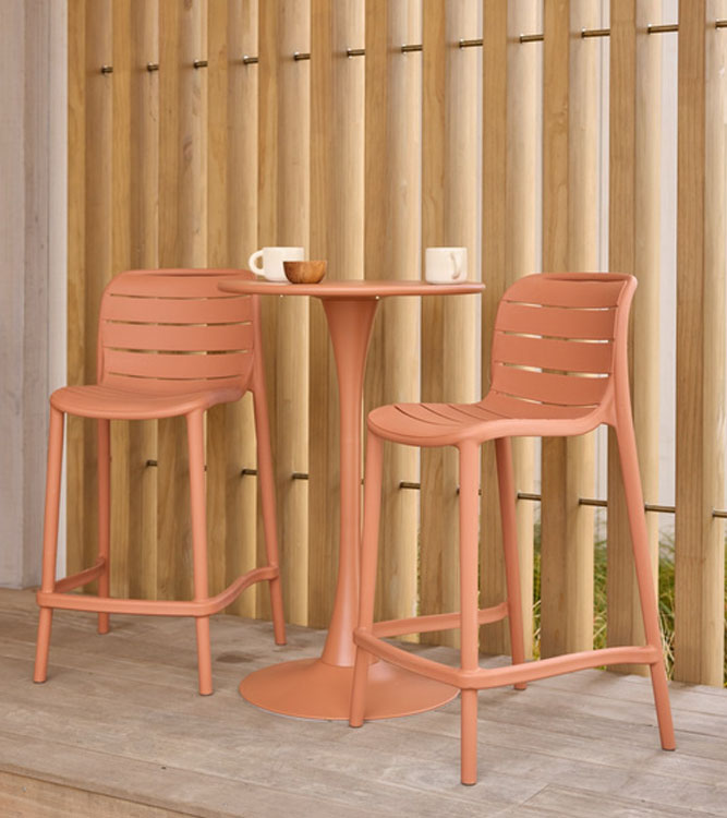 New Outdoor Barstools