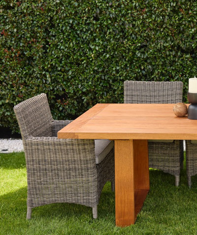 Outdoor seating